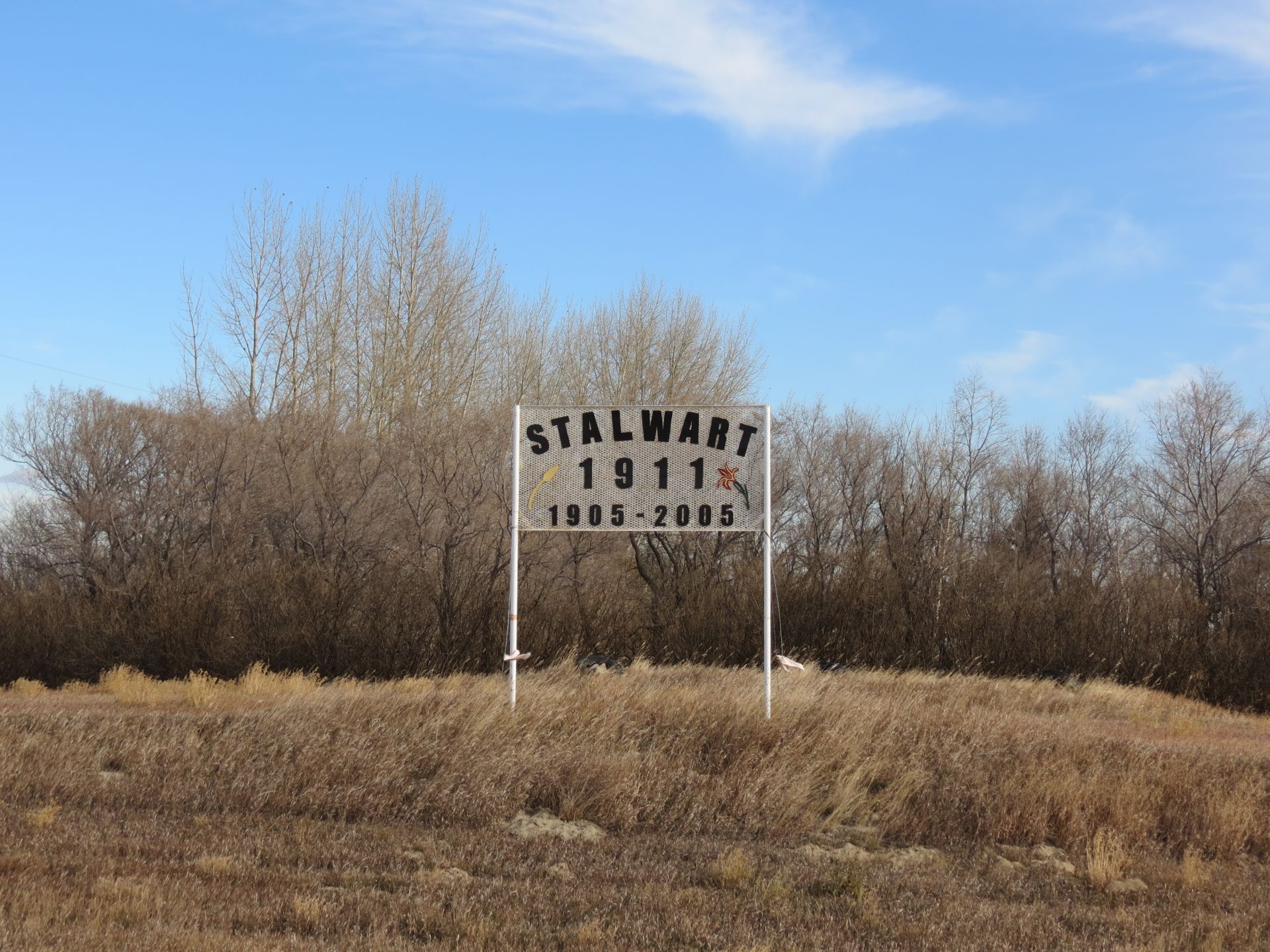 Stalwart hamlet, from 1911,  STALWART 	School District # 409, 		Sec 	Tsp 26 	Rge 25 	W of the second meridian,  by Hamlet of Stalwart, south west section 21 township 26 range 25 west of the second meridian,south west section 21 township 26 range 25 west of the second meridian 